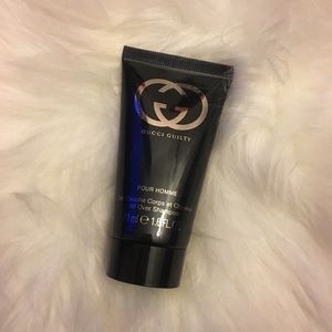 Men’s travel size Gucci guiltily shampoo